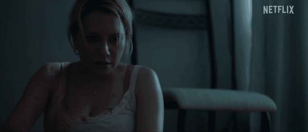 Lorena Comparato interpreta Elize Matsunaga em momento de tensão no trailer de Elize: Sombras de Uma Mulher, da Netflix.